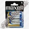 Olcsó Maxell D LR20 alkali elem (IT4417)